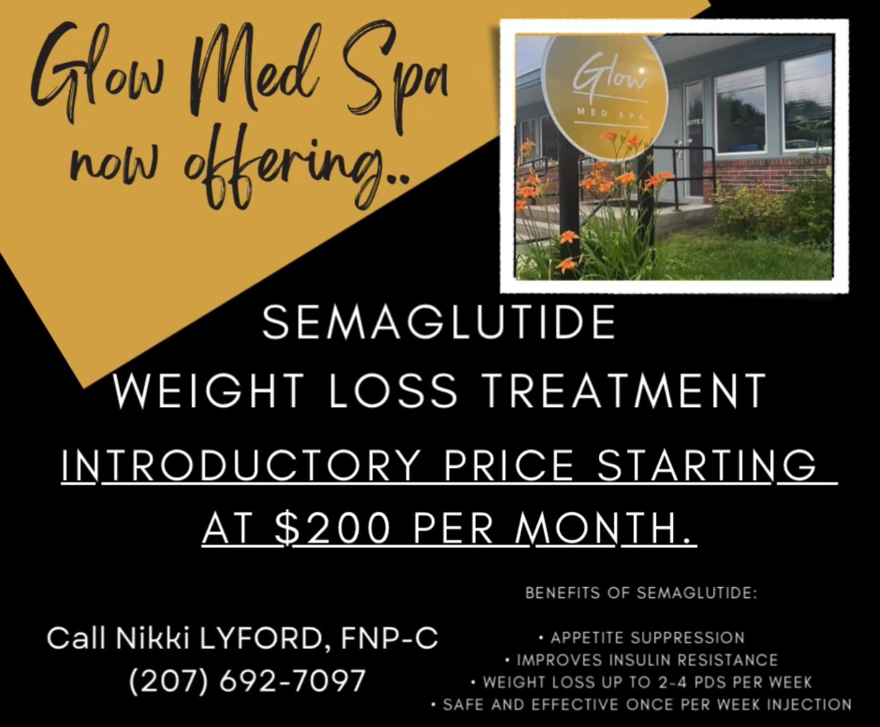 glow med spa semaglutide reviews Glow Med Spa (Augusta) - Augusta ME